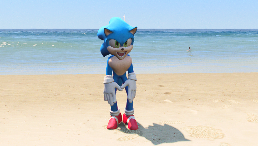 GTA 5 Mods Werewolf Sonic 4