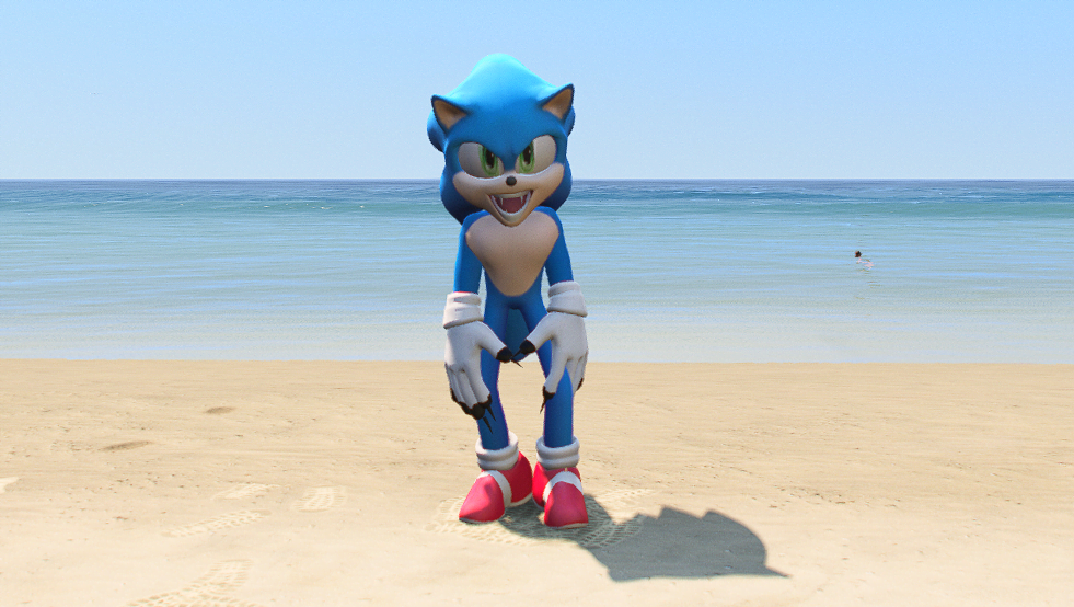 GTA 5 Mods Werewolf Sonic 4