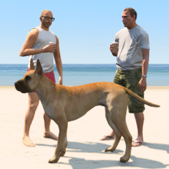 GTA 5 Mods Great Dane Dog FiveM Ped
