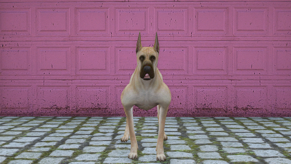 GTA 5 Mods Great Dane Dog FiveM Ped