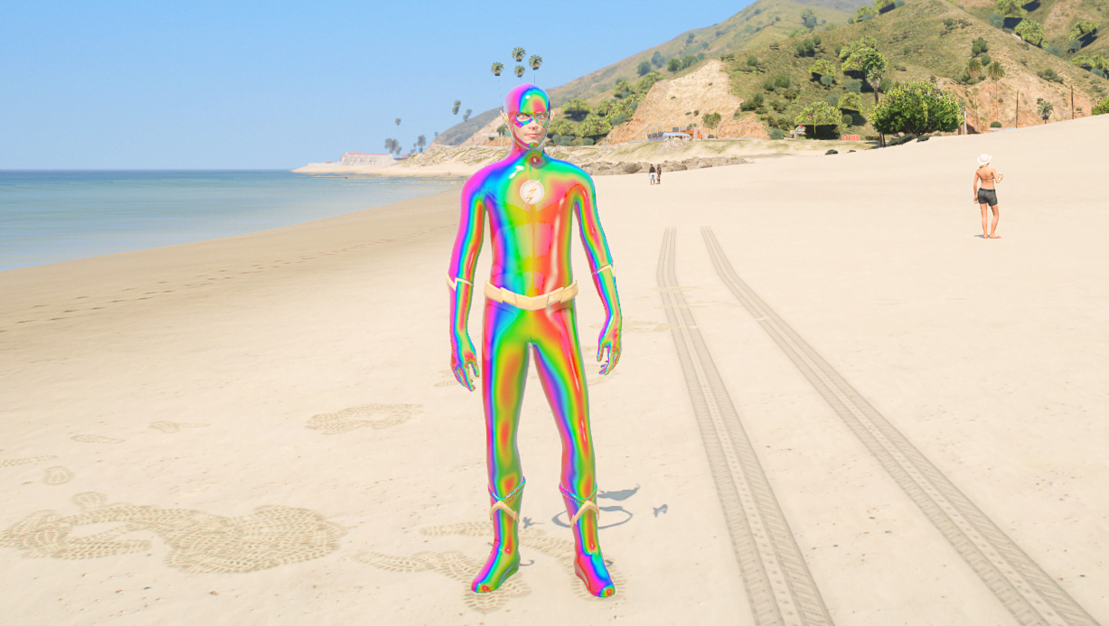 GTA 5 Mods Rainbow Flash Addon+FiveM
