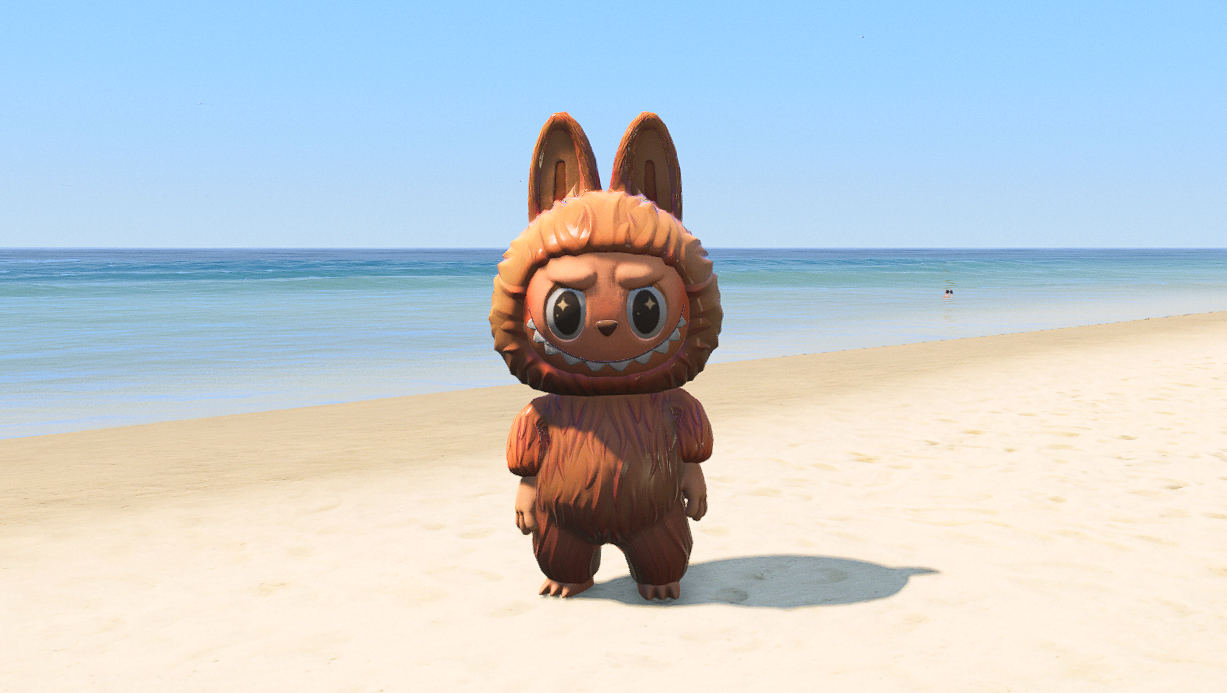 GTA 5 Mods Orange Labubu