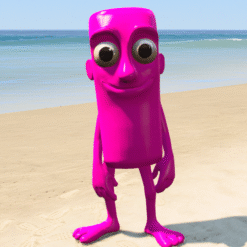 GTA 5 Mods Pink Tung Tung Sahur Italian Brainrot