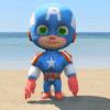 GTA 5 Mods Captain America Kid Add-on Ped