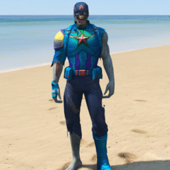 GTA 5 Mods Zombie Captain America
