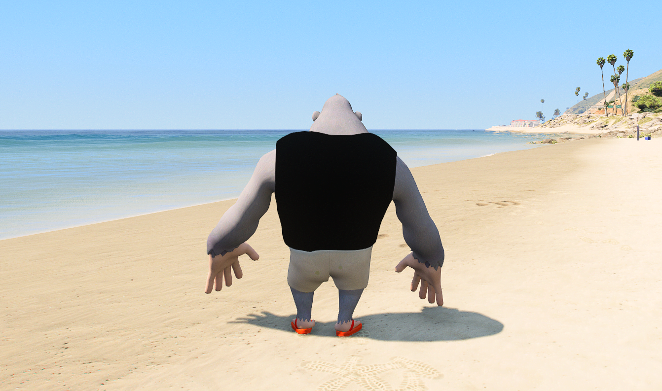 GTA 5 Mods King Kong Ape Addon Ped