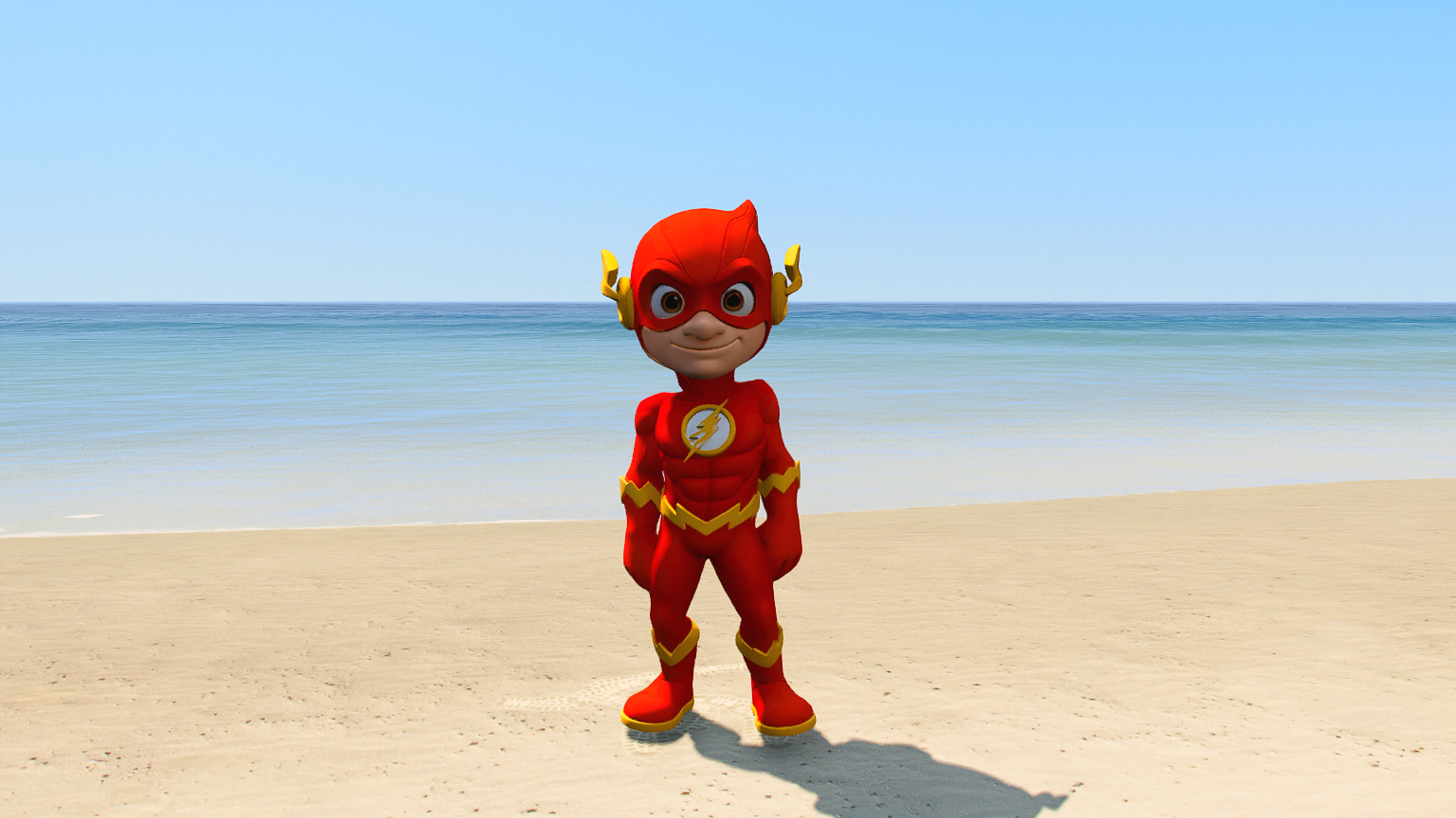 GTA 5 Mods Flash Kid 2 Add-on Ped