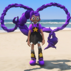 GTA 5 Mods Lily Lovebraids - Poppy Playtime Addon+FiveM